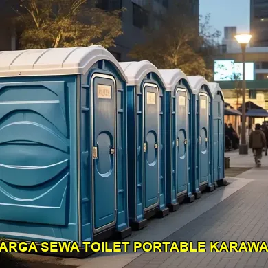 daftar harga sewa toilet portable karawang barat